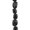 12 Pack: Black Jasper Potato Beads by Bead Landing™